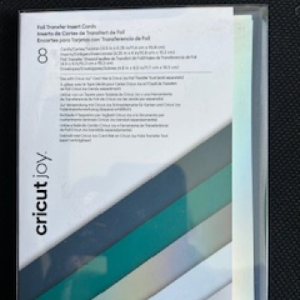Cricut Joy Foil Insert Cards
